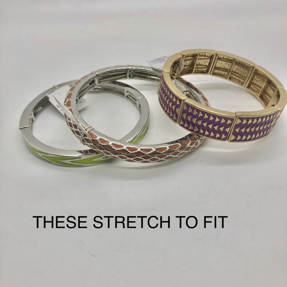 Birthday Graduation Christmas Gift Idea Lia Sophia Bracelet Bundle 6-Piece - Picture 3 of 10